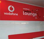Vodafone Signage at the Gabba - printed by Digital Ink